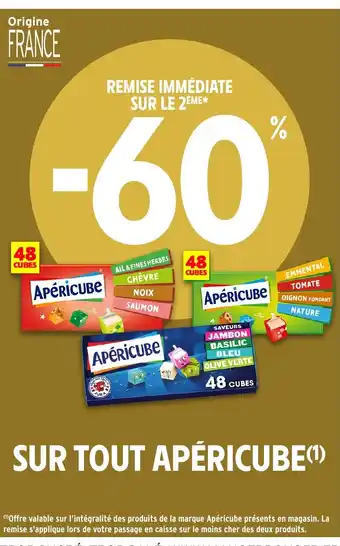 Intermarché Hyper APÉRICUBE Sur tout offre