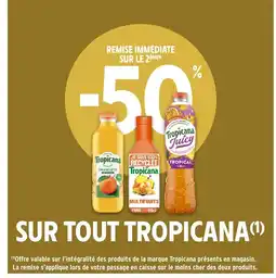 Intermarché Hyper TROPICANA Sur tout offre
