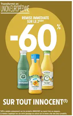 Intermarché Hyper INNOCENT Sur tout offre