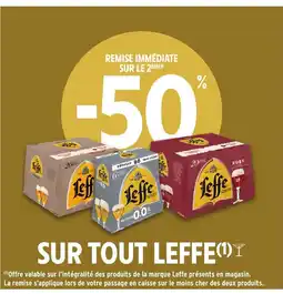 Intermarché Hyper LEFFE Sur tout offre
