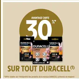 Intermarché Hyper DURACELL Sur tout offre