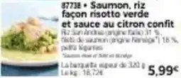 Thiriet Saumon, riz façon risotto verde offre