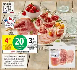 Intermarché Hyper Assiette de saison offre