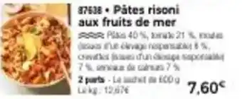Thiriet Pȧtes risoni aux fruits de mer offre