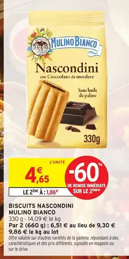 Intermarché Hyper MULINO BIANCO Biscuits nascondini offre