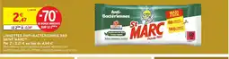 Intermarché Hyper SAINT MARC Lingettes anti-bactériennes x80 offre
