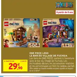 Intermarché Hyper One piece lego le bar du village de fuchsia offre