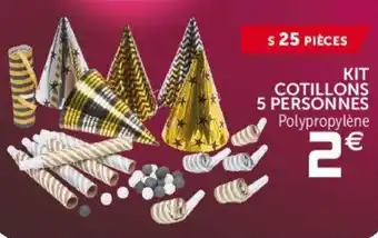 Gifi Kit contillons 5 personnes offre