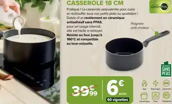 Casserole 18 cm