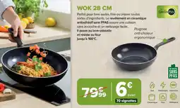 Carrefour Market Wok 28 cm offre