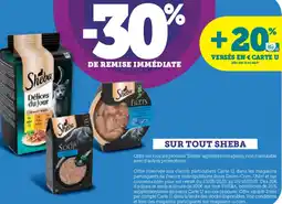 Hyper U SUR TOUT SHEBA offre