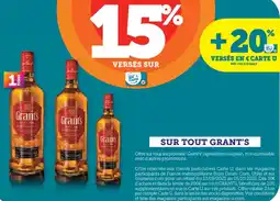 Hyper U SUR TOUT GRANT'S offre