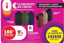 Hyper U Doudoune sans manches adulte offre