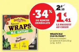 Hyper U Wraps ble old el paso offre
