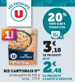 Hyper U Riz cantonais offre