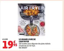 Auchan Le grand livre de l'air fryer offre
