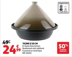 Auchan Tajine ø 30 cm offre