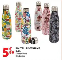Auchan Bouteille isotherme offre