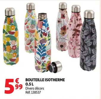 Auchan Bouteille isotherme offre