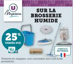 Hyper U Sur la brosserie humide offre