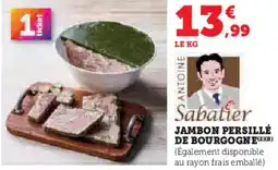 Hyper U Jambon persillé de bourgogne offre