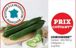 Hyper U Concombre offre
