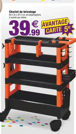 Bazarland Chariot de bricolage offre