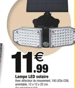 Bazarland Lampe LED solaire offre
