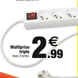 Bazarland Multiprise triple offre