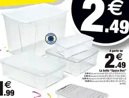 Bazarland La boîte Space Box offre