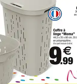 Bazarland Coffre à linge Moma offre