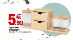 Bazarland Organiseur maquillage offre