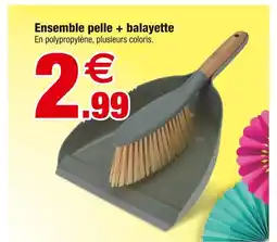 Bazarland Ensemble pelle + balayette offre