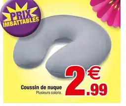 Bazarland Coussin de nuque offre