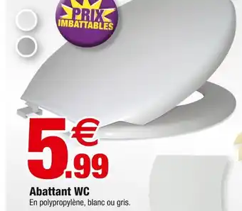 Bazarland Abattant WC offre