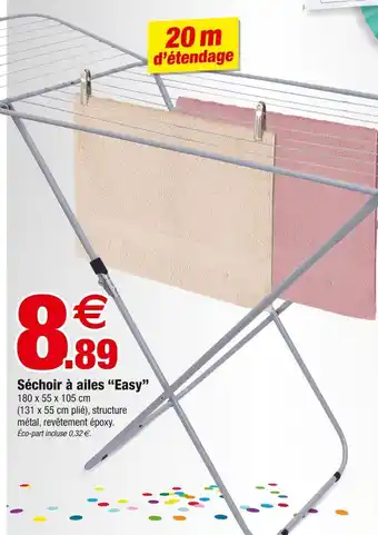 Bazarland Séchoir à ailes Easy offre