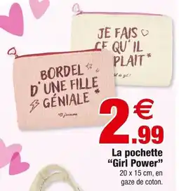 Bazarland La pochette Girl Power offre