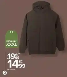 Carrefour Sweat garçon offre