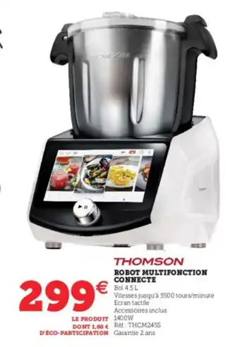 Hyper U Robot multifonction connecte offre