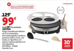 Auchan LAGRANGE Crêpes offre