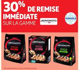 Auchan AJINOMOTO Sur la gamme offre