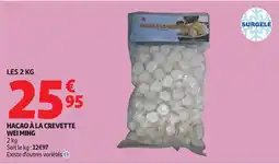 Auchan WEI MING Hacao à la crevette offre