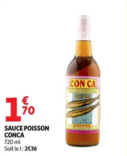 Auchan CONCA Sauce poisson offre