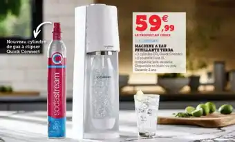 Hyper U Machine a eau petillante terra offre