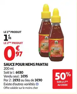 Auchan PANTAI Sauce pour nems offre