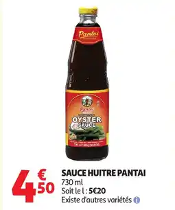 Auchan PANTAI Sauce huitre offre
