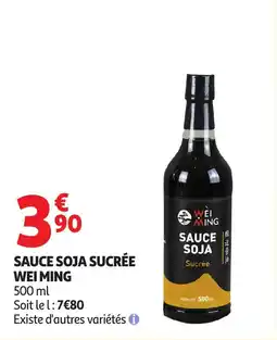 Auchan WEI MING Sauce soja sucrée offre