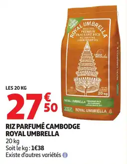 Auchan ROYAL UMBRELLA A Riz parfumé langkornigt ris offre