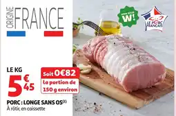 Auchan Porc: longe sans os offre