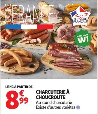 Auchan Charcuterie à choucroute offre